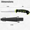 Deli 6" Drywall Jab Saw,Garden Pruning Saw for Branch Cutting,Carbon Steel Hand Saw Tools with Blade Cover Case